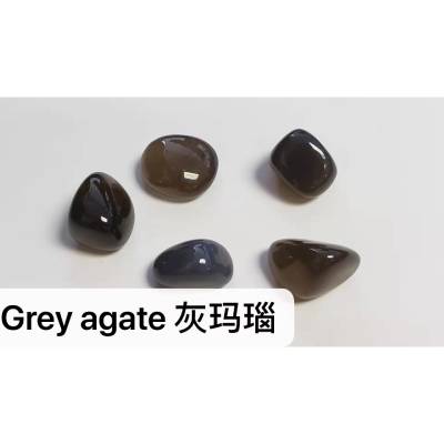 Grey agate
